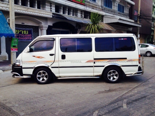 (ขายสด 129,000 ฿.) Toyota Hiace โฉมหัวจรวด ปี&#039;97 เครื่อง 1JZ+LPG