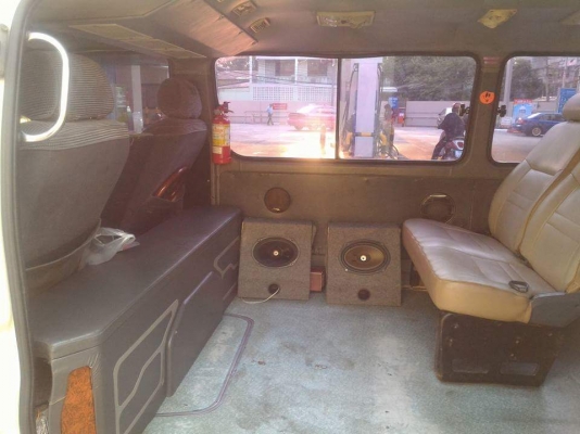 (ขายสด 129,000 ฿.) Toyota Hiace โฉมหัวจรวด ปี&#039;97 เครื่อง 1JZ+LPG