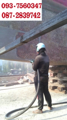 รับจ้างพ่นทราย ยิงทราย นอกสถานที่ รับจ้างพ่นทราย ยิงทราย นอกสถานที่