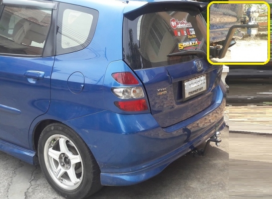 ชุดลากเรือสำหรับรถเก๋ง