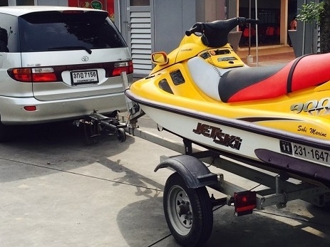 ชุดลากเรือสำหรับรถเก๋ง