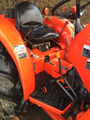 KUBOTA 36แรง. สวยงามมากๆทำงาน1500ชม. ดันหน้า. ผาน5