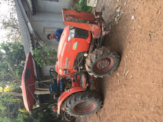 ขายKUBOTA 36แรง. อุปกร3ชิ้น. ดันหน้า. ผาน5 โรตารี่.