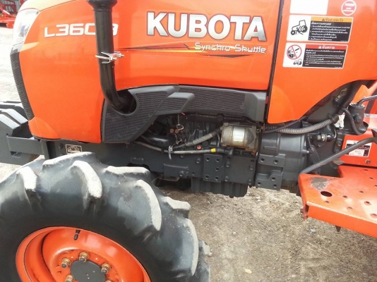 คูโบต้า L3608 4 WD ตัวเปล่า เล่มทะเบียนพร้อม ปี 2556