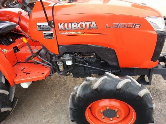 คูโบต้า L3608 4 WD ตัวเปล่า เล่มทะเบียนพร้อม ปี 2556