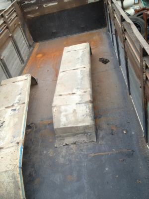 กระบะดั้มสำหรับใส่ Isuzu Deca คัซซี กว้าง 85 ซม. ยาว 6 เมตร เฉพาะกระบะไม่มีชุดดั้ม