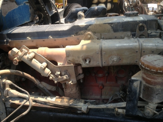 ISUZU Deca 195. 2 เพลาดั้ม คัซซีสวย เครื่องดีมาก เกียร์ฟุลเลอร์ กะบะกว้าง 250 ซม. ยาว 600 ซม.