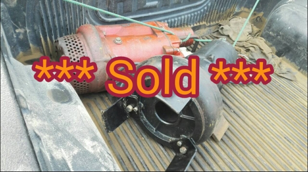 **** Sold **** ปั้มแช่ไดโว่ Tsurumi Made in Japan 5 HP 380V ท่อ 4" ใหม่กริ้บ 95\% วิ่งเงียบมาเทสก่อนได้