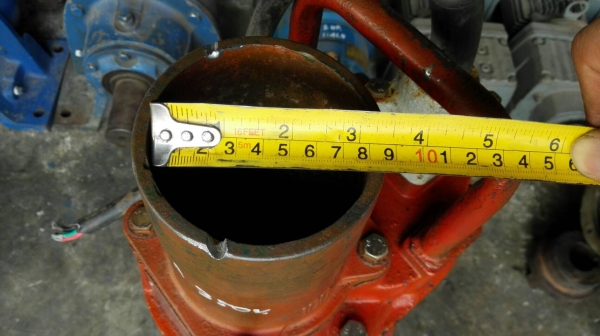 **** Sold **** ปั้มแช่ไดโว่ Tsurumi Made in Japan 5 HP 380V ท่อ 3" สภาพสวยวิ่งเงียบมาเทสก่อนได้