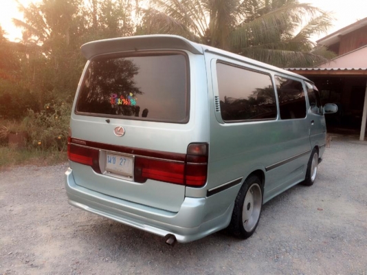 ฝากขายรถตู้โตโยต้าหัวจรวดสีเขียวหยกแต่งญี่ปุ่น ปี97 แต่งตาเพชร รถบางเดิม ฝากขายรถตู้โตโยต้าหัวจรวดสีเขียวหยกแต่งญี่ปุ่น ปี97 แต่งตาเพชร รถบางเดิม