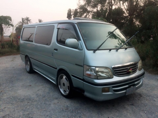 ฝากขายรถตู้โตโยต้าหัวจรวดสีเขียวหยกแต่งญี่ปุ่น ปี97 แต่งตาเพชร รถบางเดิม ฝากขายรถตู้โตโยต้าหัวจรวดสีเขียวหยกแต่งญี่ปุ่น ปี97 แต่งตาเพชร รถบางเดิม