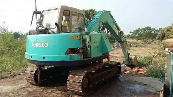 ขายด่วน KOBELCO SK60MART III สภาพพร้อมใช้งาน เครื่องเดิมปั้มเดิม  โซ่ช่วงล่างเต็ม เอกสารสัญญาซื้อขาย