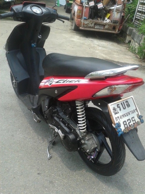 ขายลูกเดียว click110 ปี2550 ด่วนๆ พร้อมใช้งาน เอกสารครบ