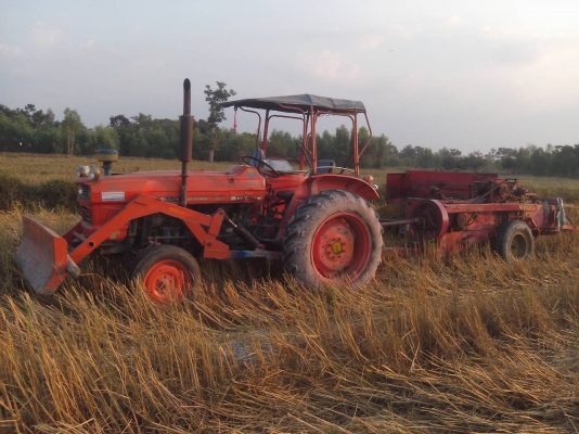 คูโบต้า ZL3500  พร้อมดันหน้า ผาน 5x22