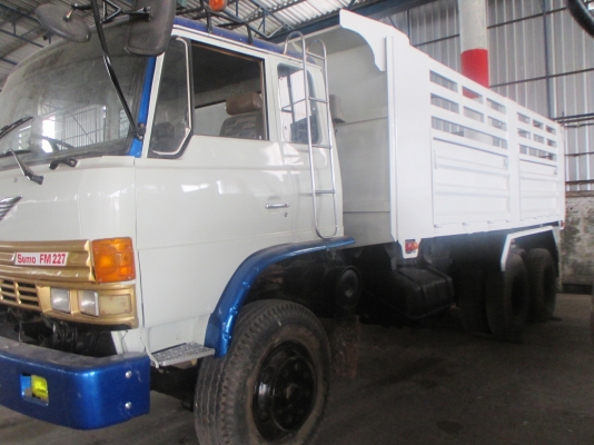 กระบะบรรทุก สีขาว-น้ำเงิน 6 สูบ 220แรง HION   FM226  EM100