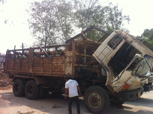 สิบล้อ ฮีโน่ FL18 EM100-220 แรง 2เพา มีระบบลำโพงลากลูก ดั้มสภาพดีพร้อมใช้ ทะเบียนพร้อมโอน