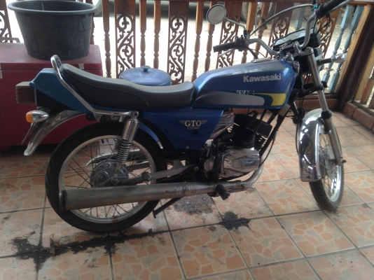 ขายคาวาซากิ  18,000 บาท พร้อมขี่ มีเล่มทะเบียน ทำสีและเครื่องมาใหม่ สนใจติดต่อ 081-6055804