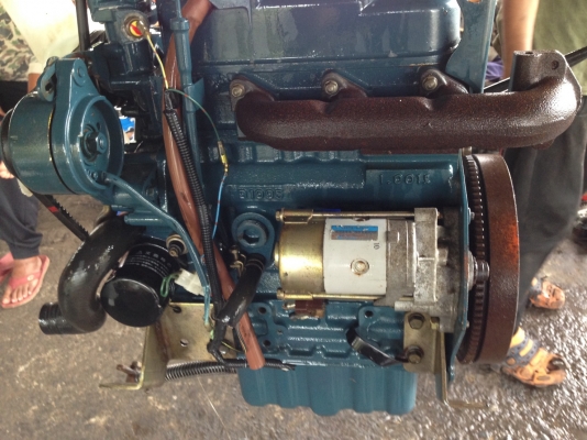 Kubota d1005 3สูบ 22แรง เก่าญี่ปุ่น