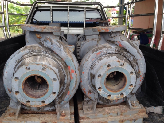 ( เหลือ 2 ตัวครับ )ขายปั้มน้ำหอยโข่ง Ebara ขนาดเข้า 5นิ้ว ออก 4นิ้ว ใบพัดทองเหลือง พร้อมมอเตอร์ 25HP. 380V สภาพดีเดิมๆ พร้อมใช้งาน มี 3ชุด ตัดออกจากโรงงาน ขายถูกครับ ( เหลือ 2 ตัวครับ )ขายปั้มน้ำหอยโข่ง Ebara ขนาดเข้า 5นิ้ว ออก 4นิ้ว ใบพัดทองเหลือง พร้อมมอเตอร์ 25HP. 380V สภาพดีเดิมๆ พร้อมใช้งาน มี 3ชุด ตัดออกจากโรงงาน ขายถูกครับ