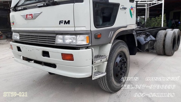 ขายด่วน รถบรรทุก 10 ล้อ HINO FM3M  240 แรง /2 เพลา หัวคัซซี สภาพสวยเดิม พร้อมใช้งาน