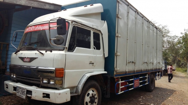 หกล้อ ฮีโน่ FL17 HO7C180 pawer แอร์ ทิฟฟี ตู้10บาน ยาว7.20ม สภาพดีเดิมๆสวยๆพร้อมใช้ ทะเบียนพร้อมโอน