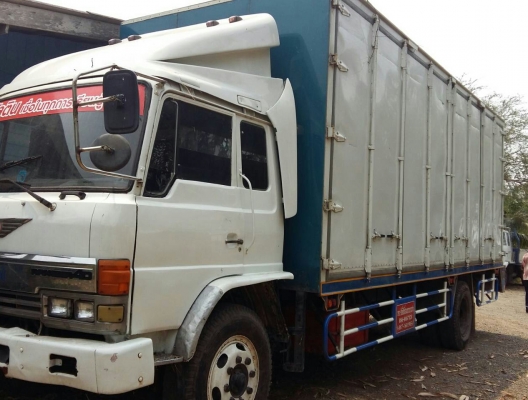 หกล้อ ฮีโน่ FL17 HO7C180 pawer แอร์ ทิฟฟี ตู้10บาน ยาว7.20ม สภาพดีเดิมๆสวยๆพร้อมใช้ ทะเบียนพร้อมโอน