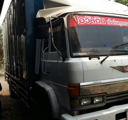 หกล้อ ฮีโน่ FL17 HO7C180 pawer แอร์ ทิฟฟี ตู้10บาน ยาว7.20ม สภาพดีเดิมๆสวยๆพร้อมใช้ ทะเบียนพร้อมโอน