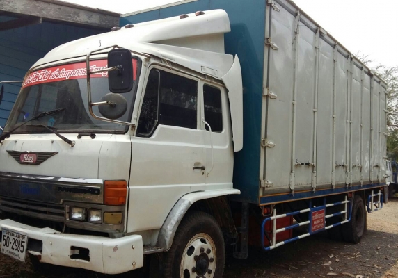 หกล้อ ฮีโน่ FL17 HO7C180 pawer แอร์ ทิฟฟี ตู้10บาน ยาว7.20ม สภาพดีเดิมๆสวยๆพร้อมใช้ ทะเบียนพร้อมโอน