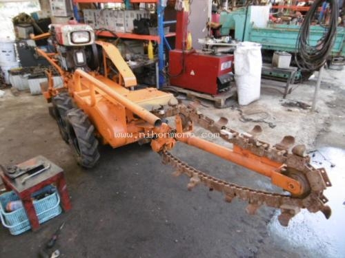 รถขุดร่องดินเดินตาม  HINODE  TM-C1J  รหัสสินค้า : 80903553  ติดต่อ Tel.086-8150487  www.nihonmono.com