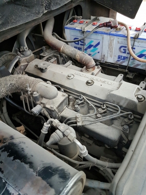 KOMATSU FD40-5 (4 ตัน) สภาพมือสองนำเข้า  เครื่องยนต์ดีเซล 6 สูบ
