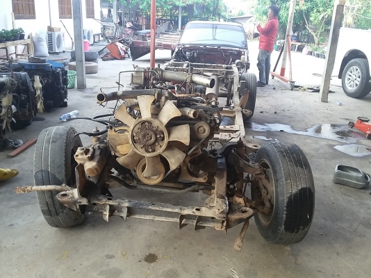 ขายเครื่องเกียร์นิสสันบิ๊กเอ็มBD25 สภาพพร้อมใช้งาน