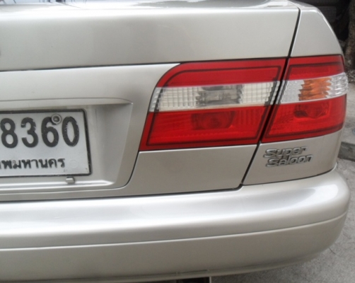 NISSAN SUNNY SUPER SALOON ปี 43 สีเดิมทั้งคัน NISSAN SUNNY SUPER SALOON ปี 43 สีเดิมทั้งคัน