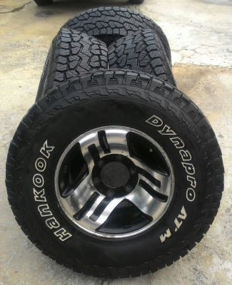 ปรับราคาเอาไปเลยหมื่นถ้วนๆ ยางAT 31ขอบ15 พร้อมล้อ