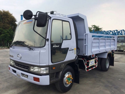 ขายรถบรรทุกหกล้อดัมพ์ HINO FC4J เครื่อง 145 แรง ปี 44 รถพร้อมใช้งาน