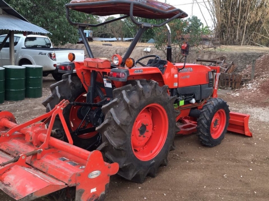 คูโบต้า L4508 DT 4 WD ใบมีดตราช้าง โรตารี่ตราช้าง เอกสารเล่มทะเบียนครบ