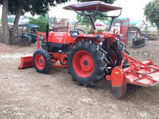 คูโบต้า L4508 DT 4 WD ใบมีดตราช้าง โรตารี่ตราช้าง เอกสารเล่มทะเบียนครบ