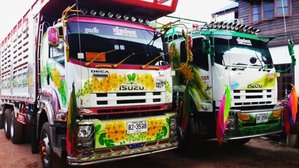 ขายรถบรรทุกพ่วง ISUZU FXZ360HP ปี56