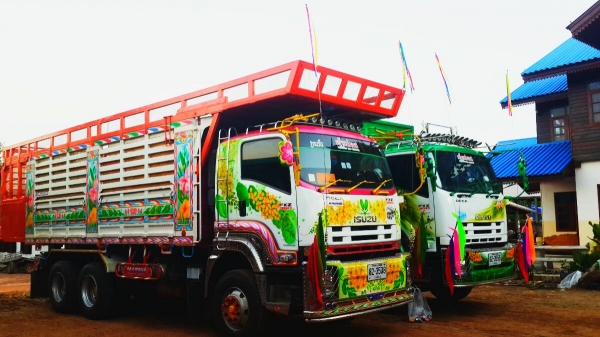 ขายรถบรรทุกพ่วง ISUZU FXZ360HP ปี56 ขายรถบรรทุกพ่วง ISUZU FXZ360HP ปี56