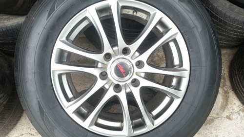 ขายล้อ TRD 18 พร้อมยาง265/60/18 ปี 1612  4  ล้อ