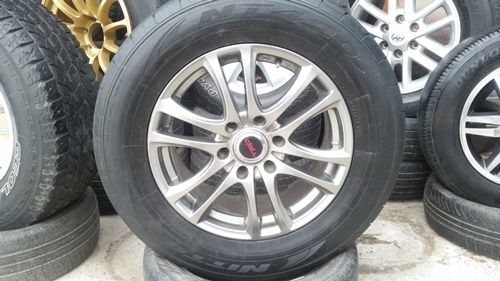 ขายล้อ TRD 18 พร้อมยาง265/60/18 ปี 1612  4  ล้อ