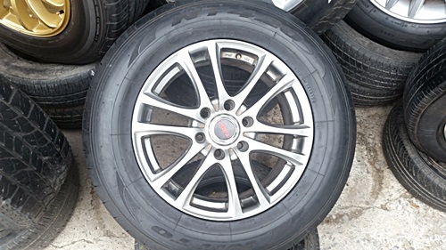 ขายล้อ TRD 18 พร้อมยาง265/60/18 ปี 1612  4  ล้อ