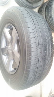 ขายล้อแม็กISUZU V Cross 17(สีกัล) 17ยาง265/65/17 ปี13 4 ล้อ