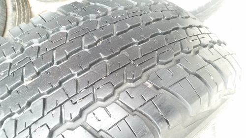 ขายล้อISUZU V Cross17ยาง265/65/17 ปี0313  4 ล้อ