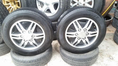 ขายล้อ Isuzu Dmax พร้อมยาง215/65/16 ปี 14 4 ล้อ