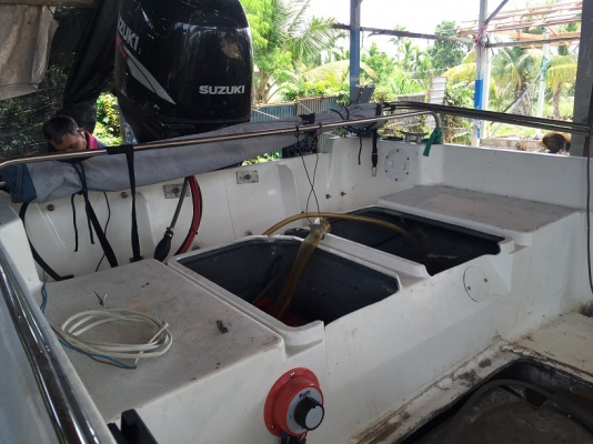 ขายเรือ yamaha F22 เครื่อง 90 4 จังหวะ