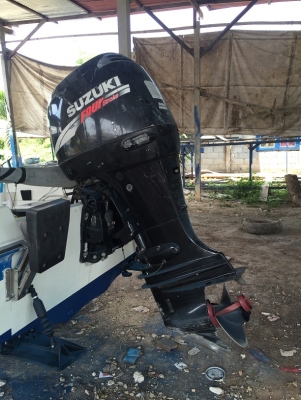 ขายเรือ Yamaha F22  เครื่อง SUZUKI 90 4 จังหวะ
