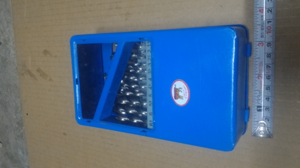 ชุดดอกสว่านเจาะโลหะ ยี่ห้อ TIGER จาก 1.0 - 13 มม.  ของใหม่ ความโตขึ้นที่ละ 0.5 มม