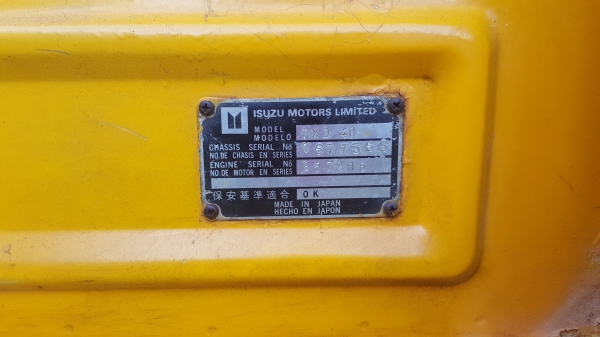 ISUZU6ล้อดั้มหน้ายาวเครื่องEH700เบรกจิบฟี่.แชสซีใหญ่ตลอดเส้นเอกสารพร้อมโอน