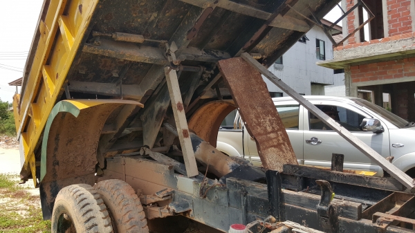 ISUZU6ล้อดั้มหน้ายาวเครื่องEH700เบรกจิบฟี่.แชสซีใหญ่ตลอดเส้นเอกสารพร้อมโอน