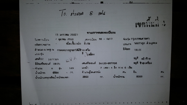 ISUZU6ล้อดั้มหน้ายาวเครื่องEH700เบรกจิบฟี่.แชสซีใหญ่ตลอดเส้นเอกสารพร้อมโอน
